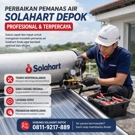 Perbaikan Pemanas Air Solahart Depok Profesional & Terpercaya: Solusi Cepat Air Panas Kembali Normal