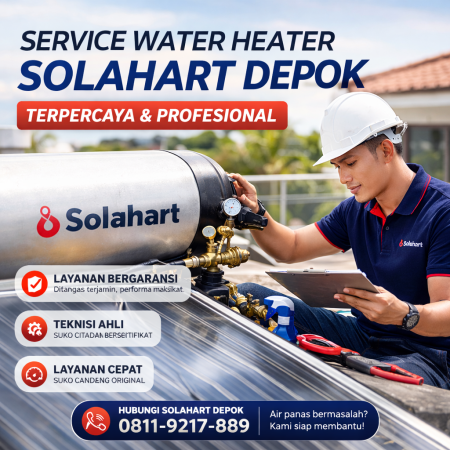 Service Water Heater Solahart Depok Terpercaya & Profesional untuk Kenyamanan Air Panas Tanpa Hambatan